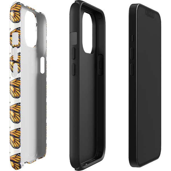 Cat Coq Monarch Butterflies iPhone 13 Impact Case