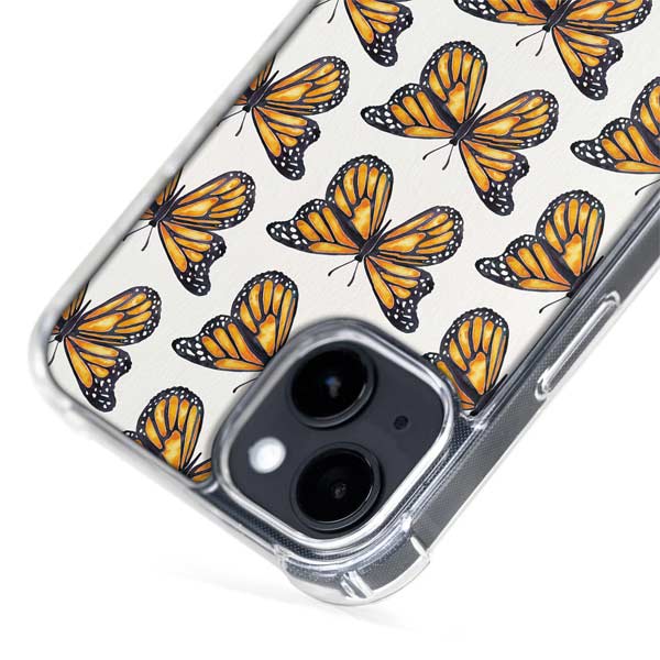Cat Coq Monarch Butterflies iPhone 13 MagSafe Case