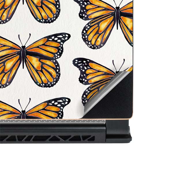 Cat Coq Monarch Butterflies MSI GS65 Stealth Laptop Skin