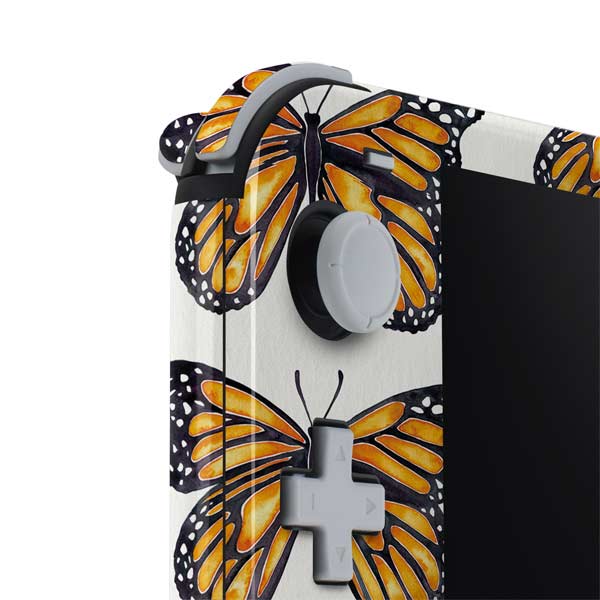Cat Coq Monarch Butterflies Nintendo Switch Lite Skin
