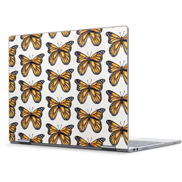 Cat Coq Monarch Butterflies Pixelbook Skin