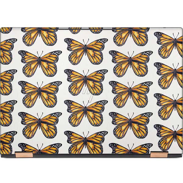 Cat Coq Monarch Butterflies HP Spectre Skin