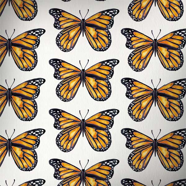 Cat Coq Monarch Butterflies HP Spectre Skin
