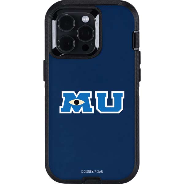 Disney Monsters University MU Logo Otterbox Defender iPhone Skin