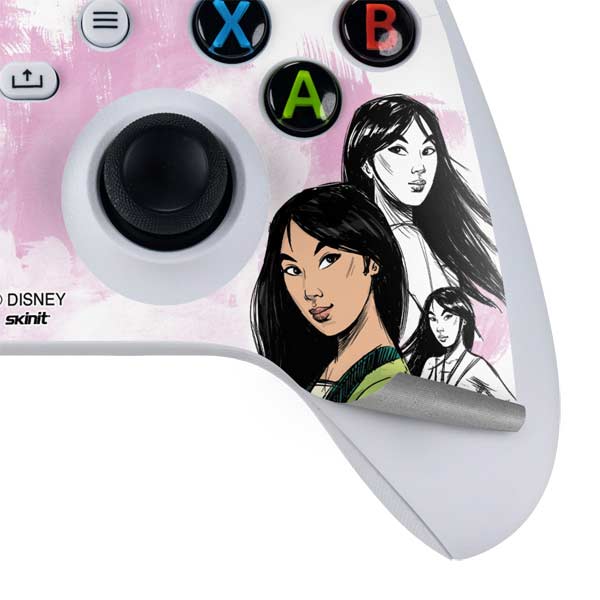 Disney Princess Mulan Sketch Xbox Series S Skins