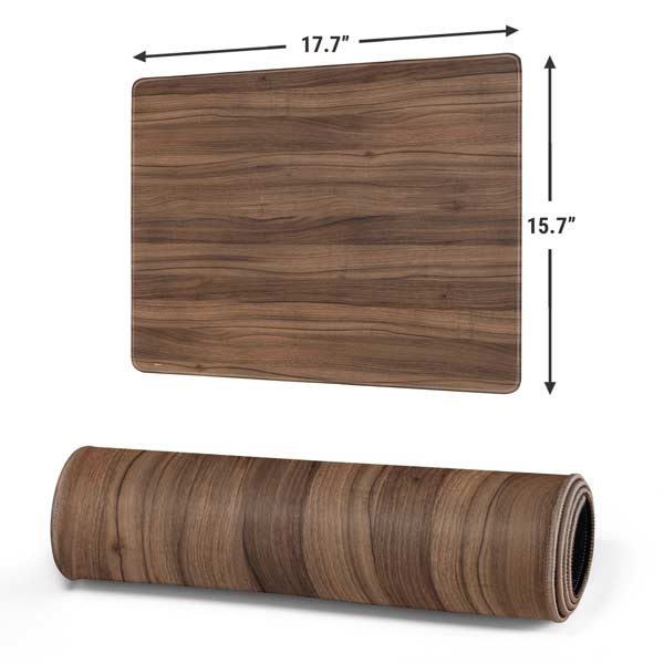 Natural Walnut Wood Gaming Mouse Pad