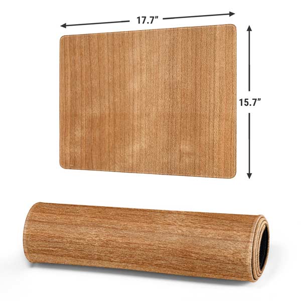 Natural Wood Gaming Mouse Pad