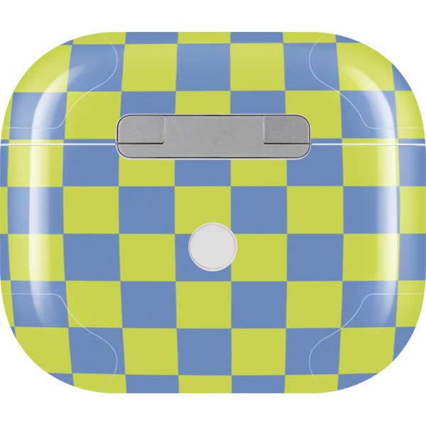 Neon Checkered Apple AirPods (3rd Gen 2021) Skin