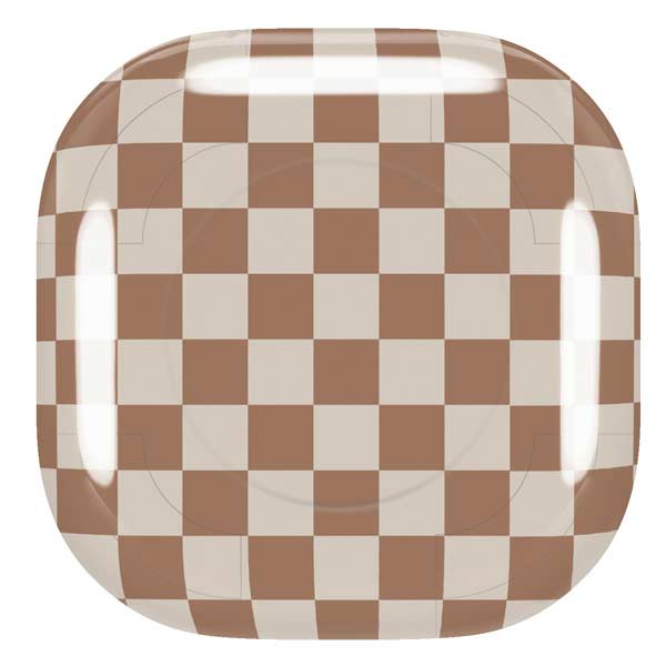 Neutral Checkered Galaxy Buds Pro Skin