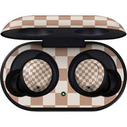 Neutral Checkered Galaxy Buds Skin
