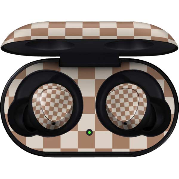 Neutral Checkered Galaxy Buds Skin