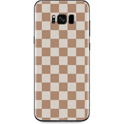 Neutral Checkered Galaxy S8 Plus Skin