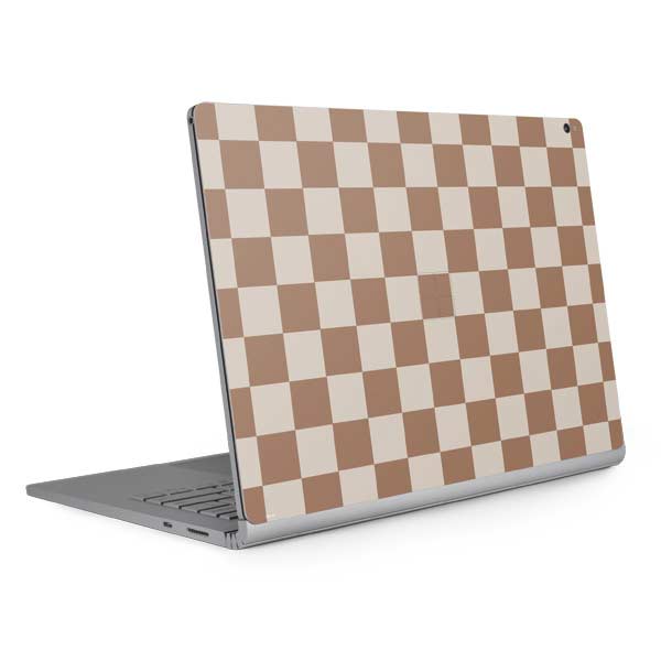 Neutral Checkered Surface Book 2 15in Skin