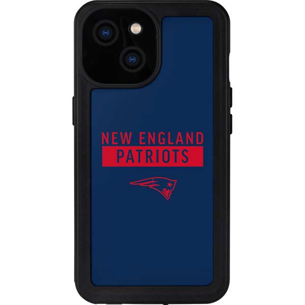 New England Patriots Blue Performance Series Waterproof Case for iPhone ...