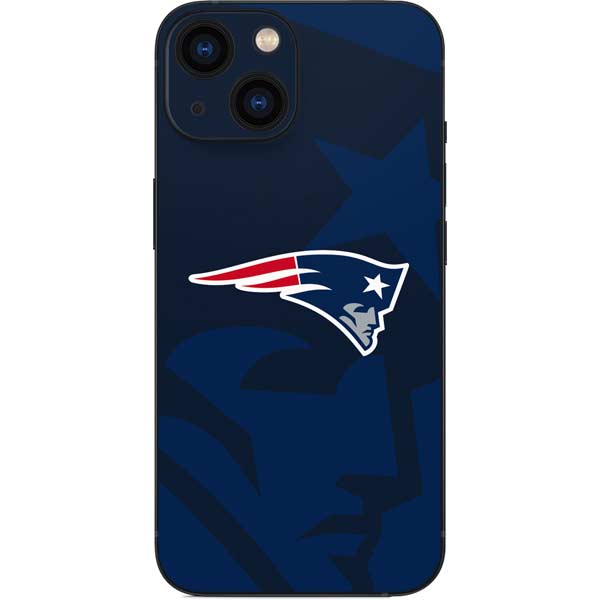 NFL New England Patriots Double Vision iPhone 13 Mini Skin