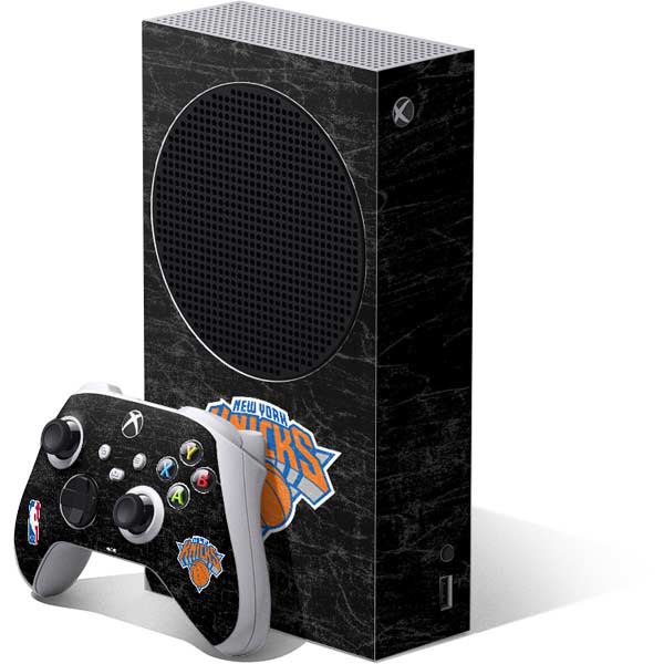 NBA New York Knicks Black Secondary Logo Xbox Series S Skins
