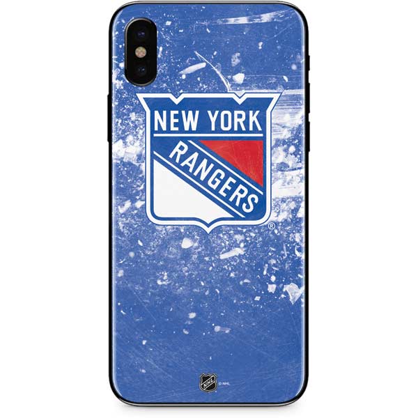 NHL New York Rangers Frozen iPhone X Skin