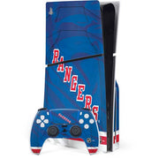 NHL New York Rangers Home Jersey PS5 Slim Disk Bundle Skin