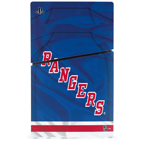 NHL New York Rangers Home Jersey PS5 Slim Disk Bundle Skin