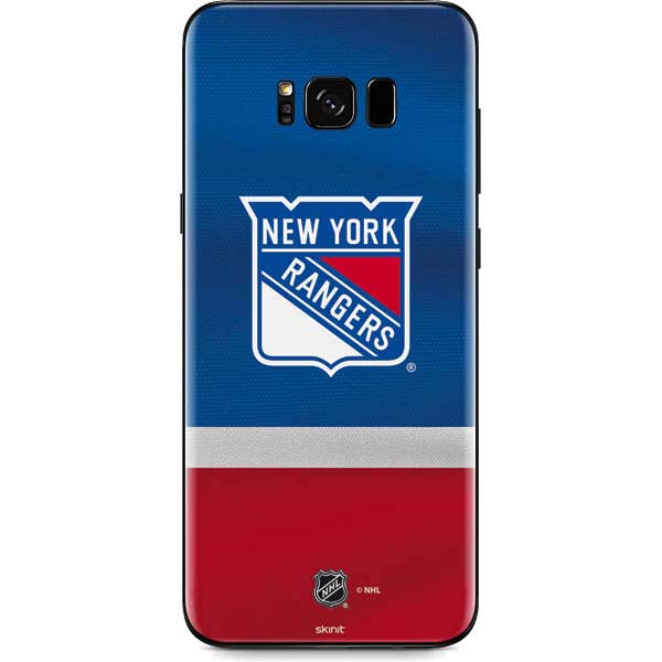 NHL New York Rangers Jersey Galaxy S8 Plus Skin