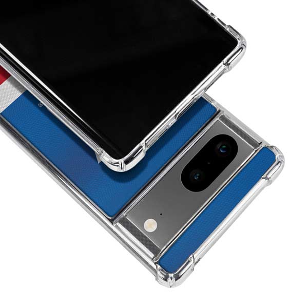 NHL New York Rangers Jersey Google Pixel 8 Clear Case