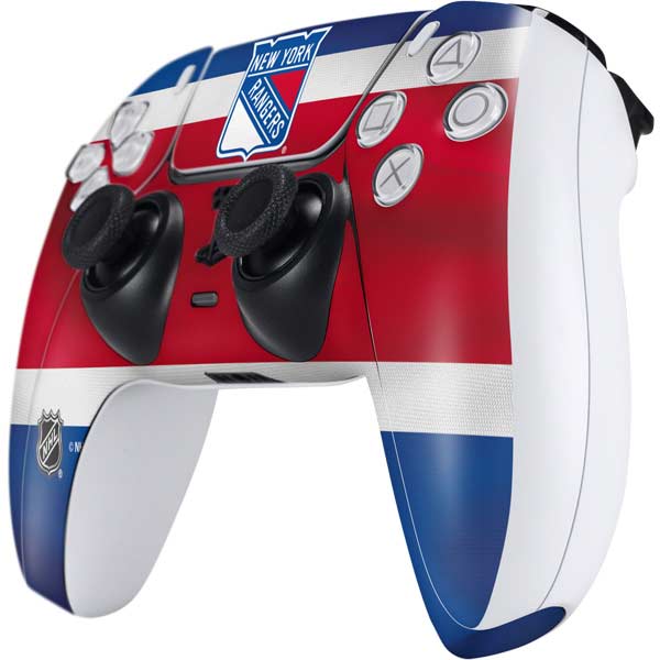 NHL New York Rangers Jersey PS5 Controller Skin