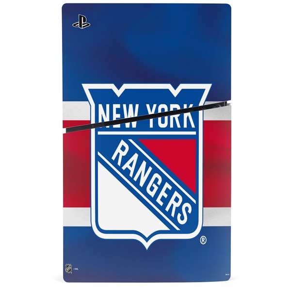 NHL New York Rangers Jersey PS5 Slim Disk Bundle Skin