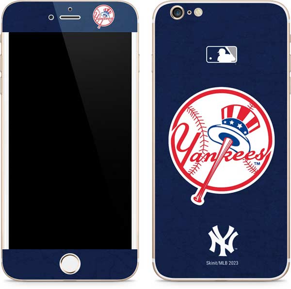 MLB New York Yankees - Solid Distressed iPhone 6/6s Plus Skin