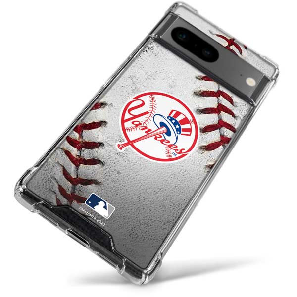 MLB New York Yankees Game Ball Google Pixel 8 Clear Case