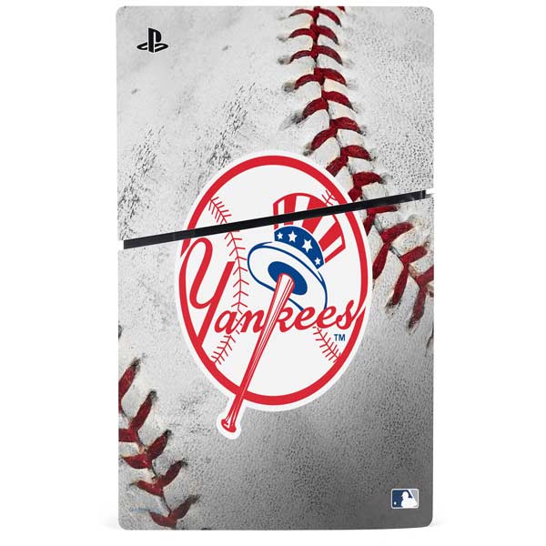 MLB New York Yankees Game Ball PS5 Slim Disk Bundle Skin