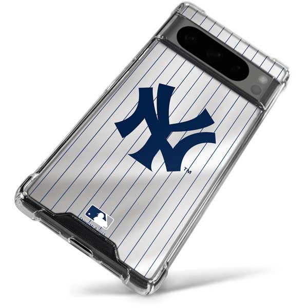 MLB New York Yankees Home Jersey Google Pixel 8 Pro Clear Case