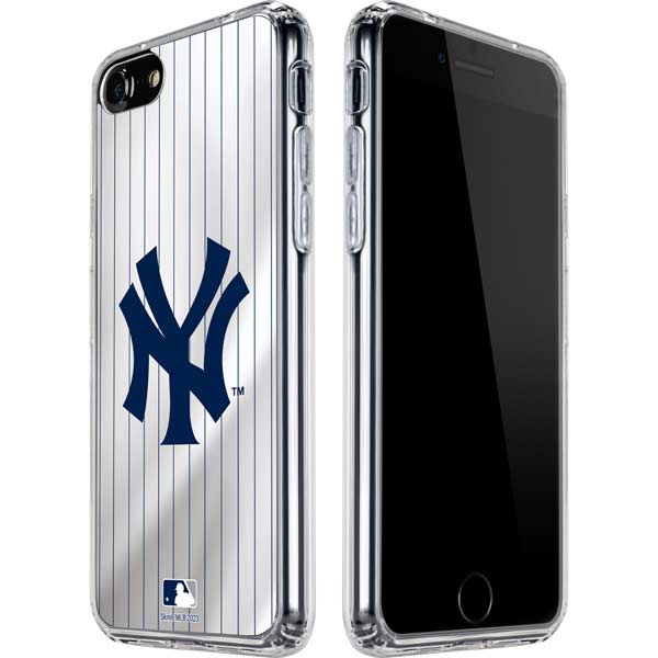 MLB New York Yankees Home Jersey iPhone SE (2nd 3rd Gen) Clear Case