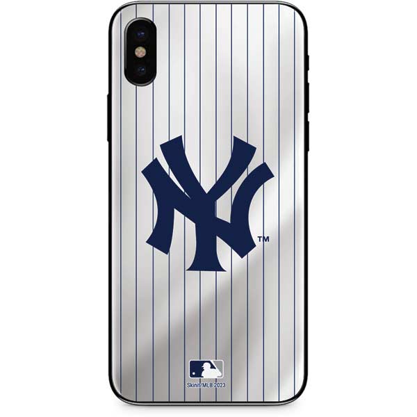 MLB New York Yankees Home Jersey iPhone X Skin