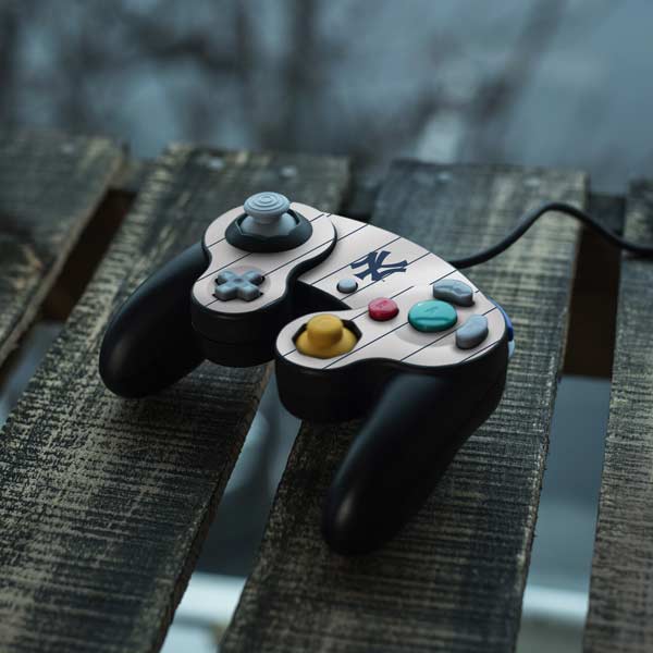 MLB New York Yankees Home Jersey Nintendo GameCube Controller Skin