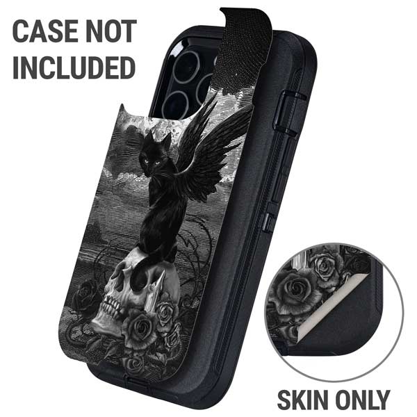 Alchemy Nine Lives of Poe Otterbox Defender iPhone Skin