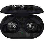 NFL Las Vegas Raiders Black & White Galaxy Buds Skin