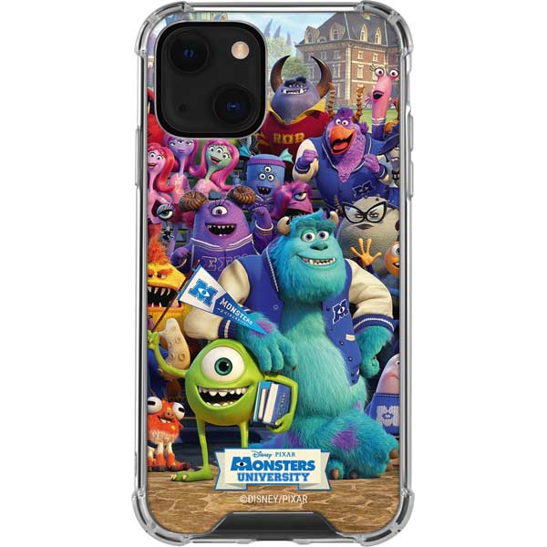 Disney Monsters University Official Poster iPhone 15 Plus Clear Case