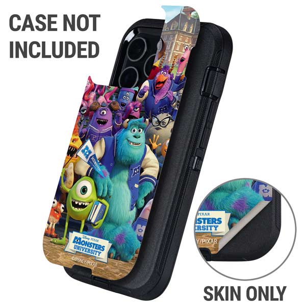 Disney Monsters University Official Poster Otterbox Defender iPhone Skin