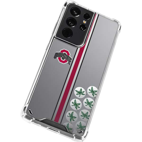 Ohio State University Buckeyes Galaxy S21 Ultra 5G Clear Case