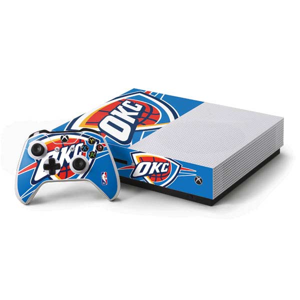 NBA Oklahoma City Thunder Large Logo Xbox One Skins