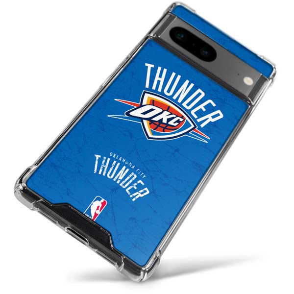 NBA Oklahoma City Thunder Primary Logo Google Pixel 8 Clear Case