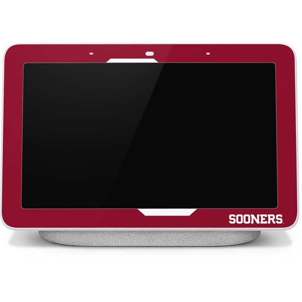 University of Oklahoma Sooners Red Google Home Hub Skin