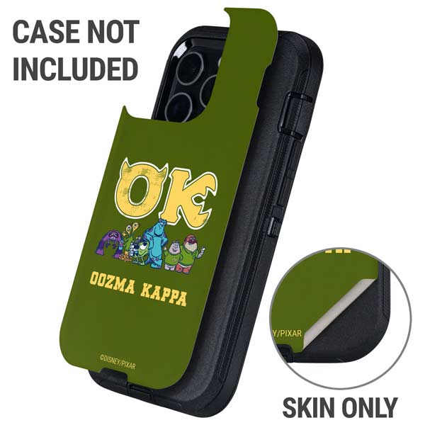 Disney Monsters University Oozma Kappa Otterbox Defender iPhone Skin
