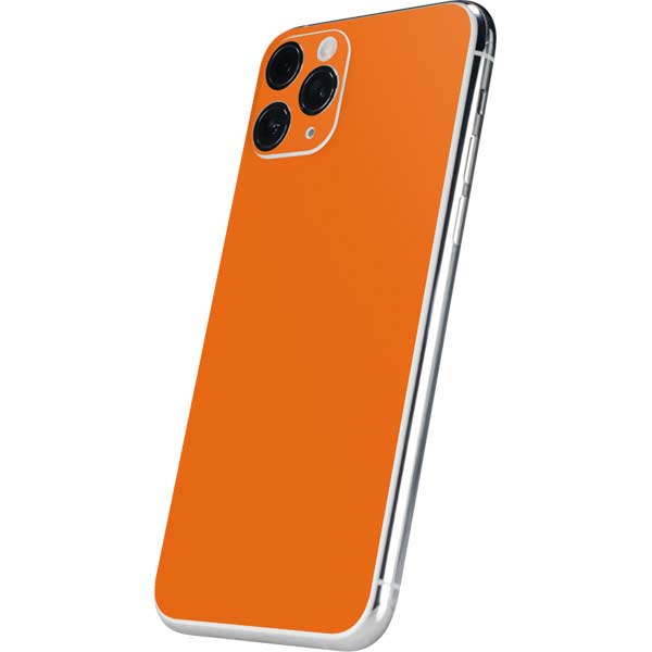 Orange Solid iPhone 11 Pro Skin