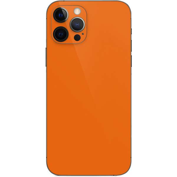 Orange Solid iPhone 12 Pro Skin