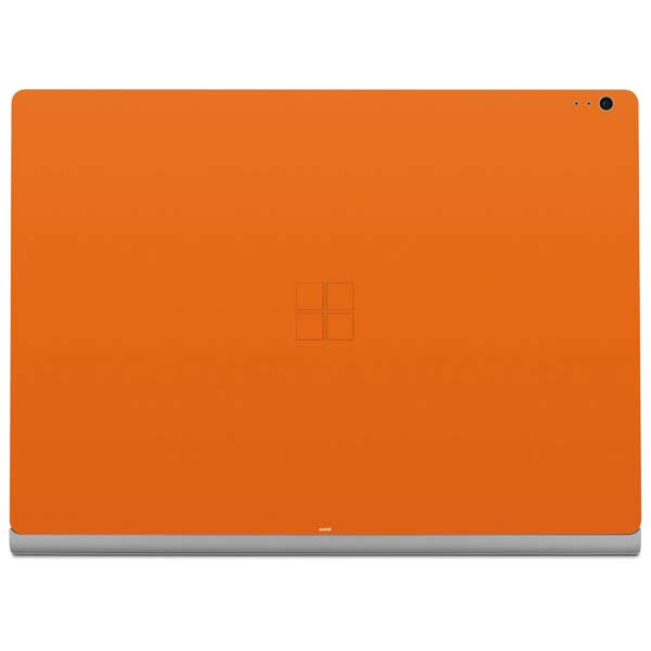 Orange Solid Surface Book 2 15in Skin