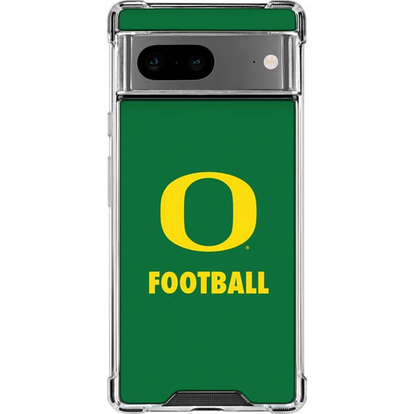 University of Oregon Football Green Google Pixel 8 Clear Case