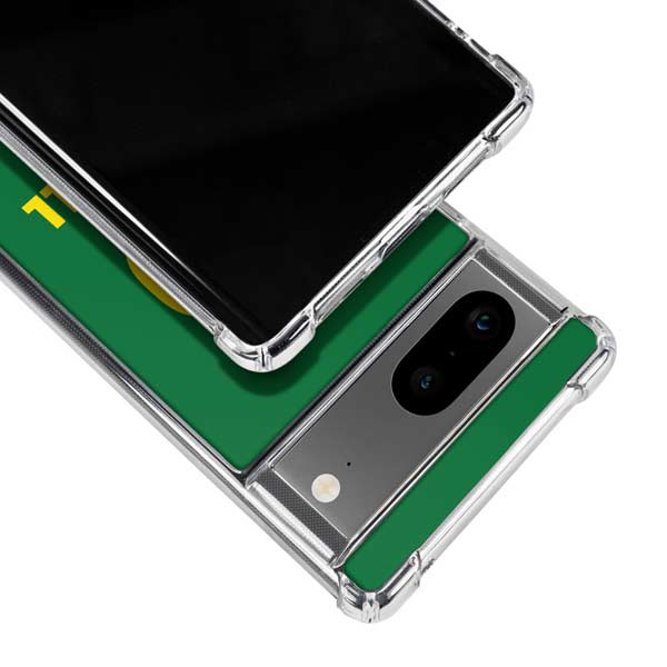 University of Oregon Football Green Google Pixel 8 Clear Case