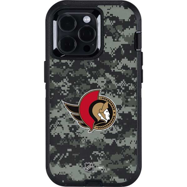 NHL Ottawa Senators Camo Otterbox Defender iPhone Skin