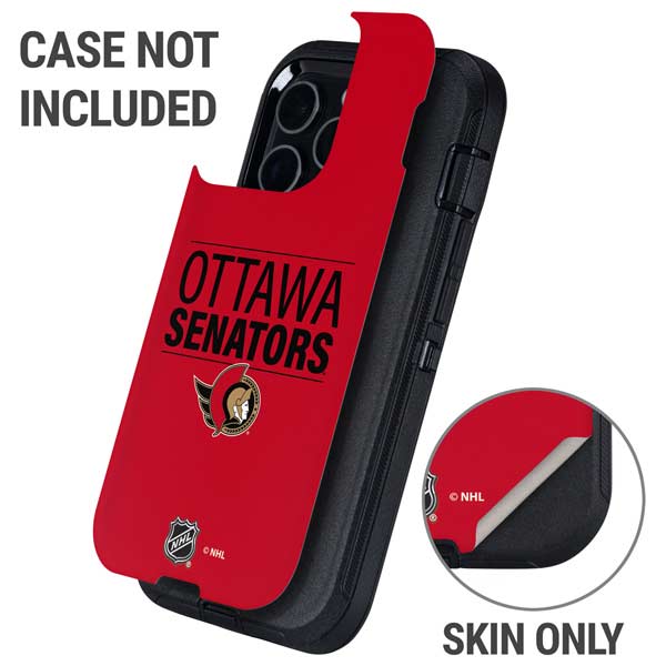 NHL Ottawa Senators Lineup Otterbox Defender iPhone Skin